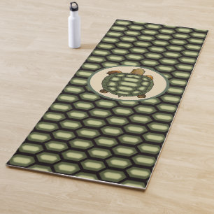 Big Turtle and Turtle Shell Yoga Mat