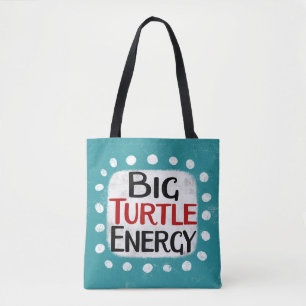 Big Turtle Energy Tote Bag