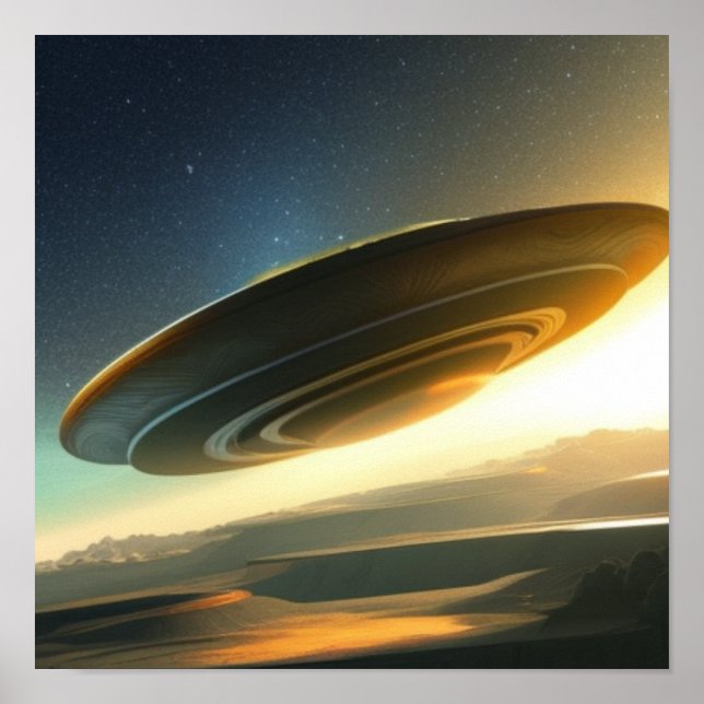 Big UFO Concept  Poster (Front)