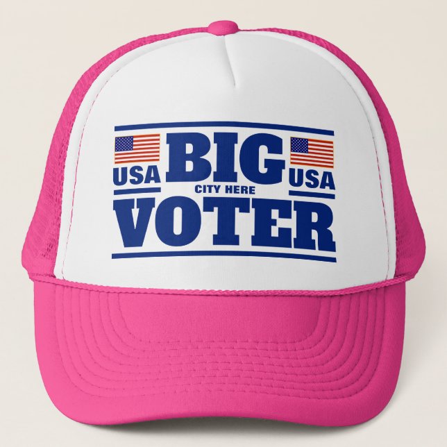 Big Voter™ Trucker Hat (Customise It!) (Front)