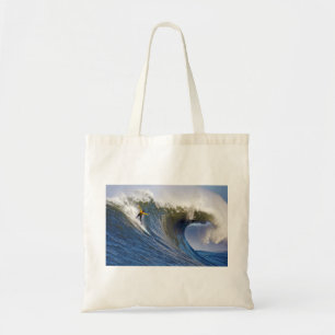 Big Wave at the Mavericks Surfing Competition Tote Bag
