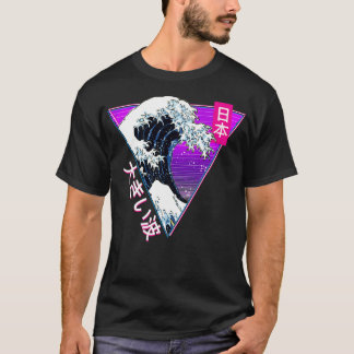 Big Wave Japanese 90s Aesthetic T-Shirt
