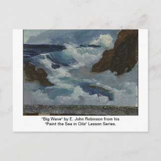 "Big Wave" Postcard