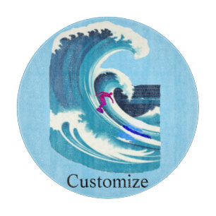 Big Wave Surfer Thunder_Cove Cutting Board