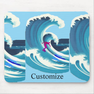 Big Wave Surfer Thunder_Cove Mouse Mat