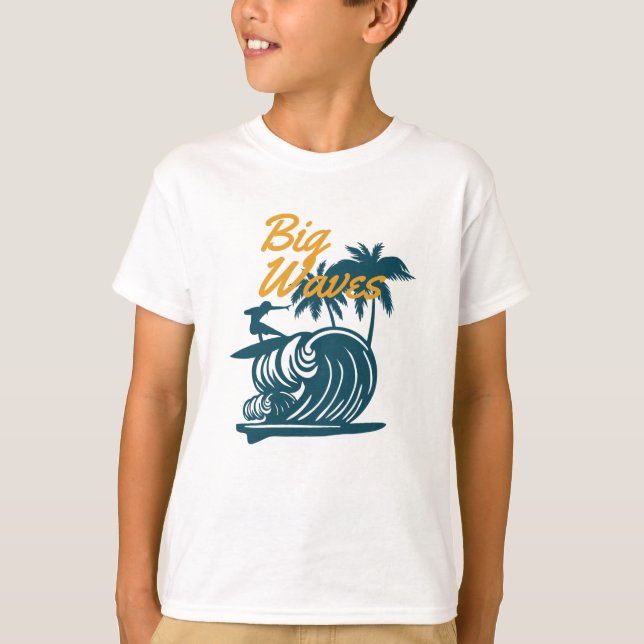 Big Waves T-Shirt (Front)
