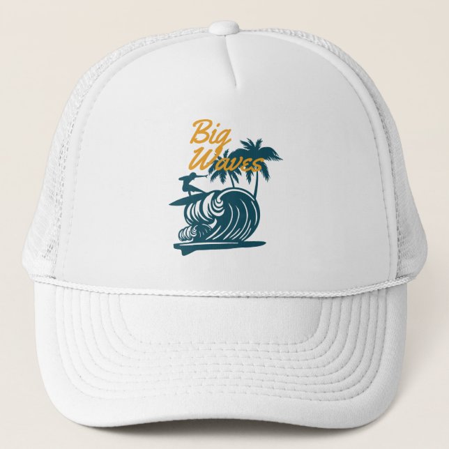 Big Waves Trucker Hat (Front)