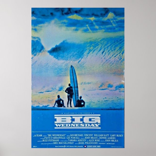 Big Wednesday Movie Poster (Front)