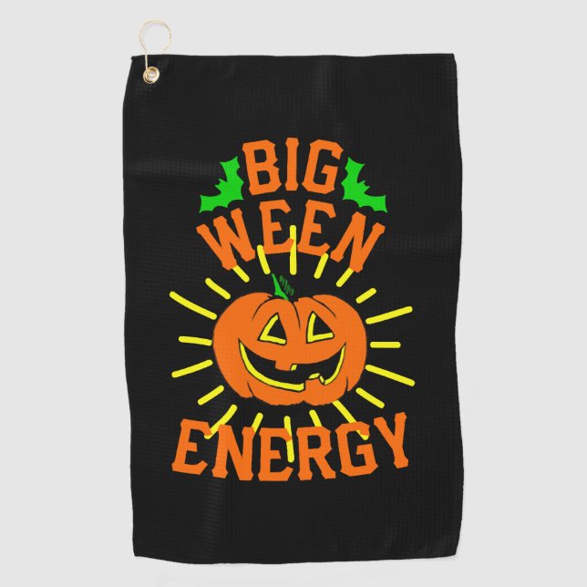 Big Ween Energy Golf Towel (Front)