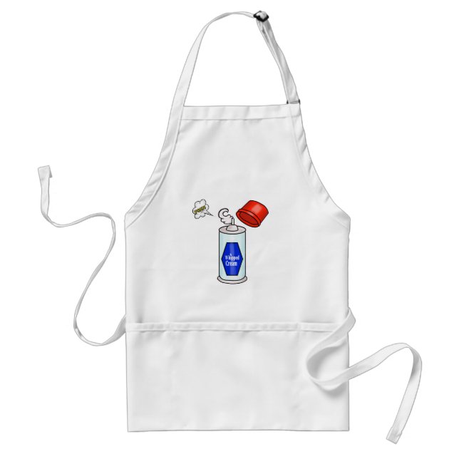Big Whipped Cream Can Apron (Front)