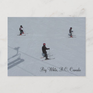 Big White, B.C. Canada Postcard