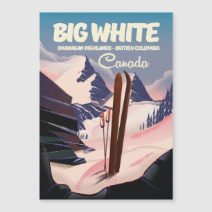 Big White British Columbia Canada ski.