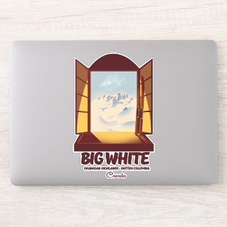 Big White British Columbia Canada ski poster