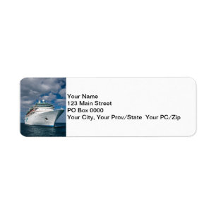 Big White Cruise Ship