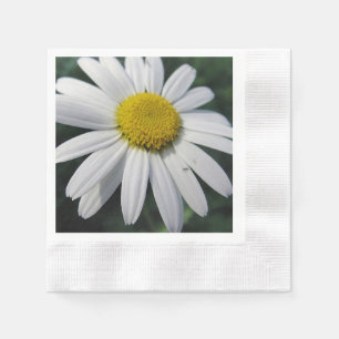 Big White Daisy Napkin
