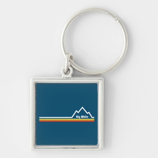 Big White Ski Resort Key Ring (Front)