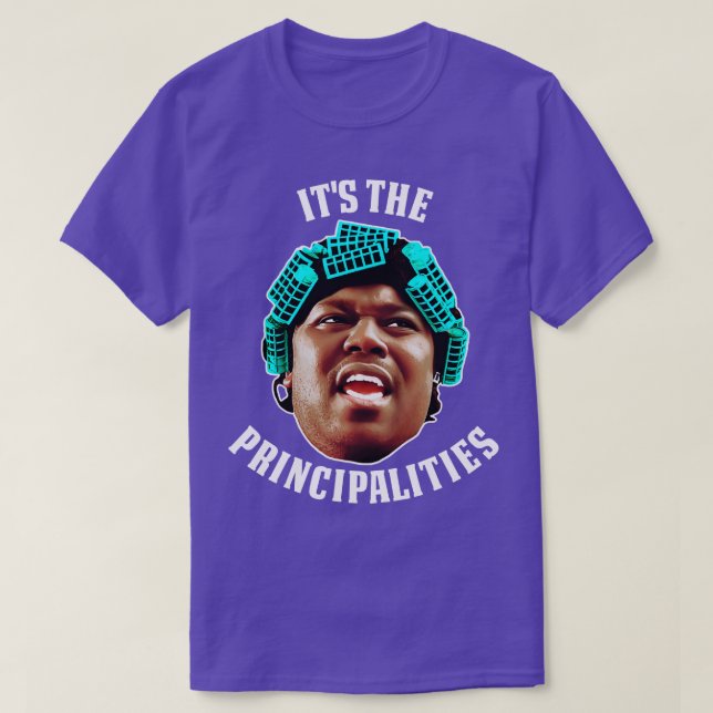 BIG WORM Its The Principalities T-Shirt (Design Front)
