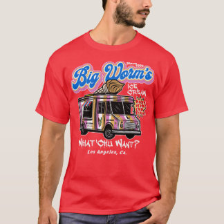 Big Worms Ice Cream Friday Dks T-Shirt