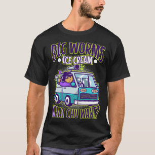 Big worms ice cream truck  1 T-Shirt