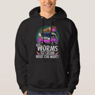Big worms ice cream truck 3 hoodie