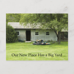 Big Yard - Change of Address Card