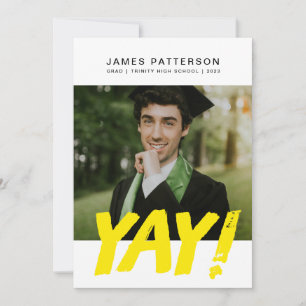 Big YAY Graduate Announcement