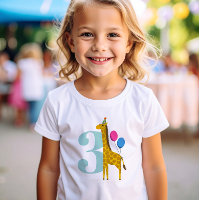 Big Year Birthday Party Giraffe