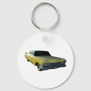 Big Yellow Fin 59 Cadillac Key Ring