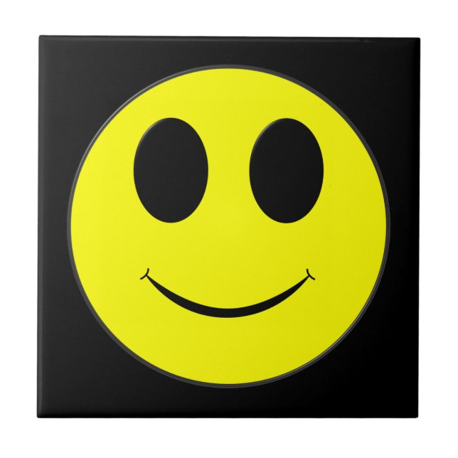 Big Yellow Happy Face Tile (Front)