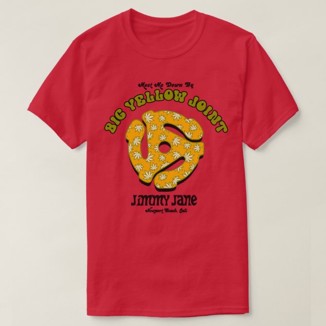 Big Yellow Joint T-Shirt (Design Front)