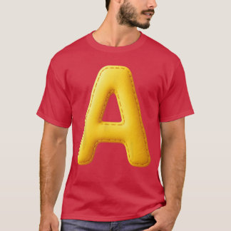Big Yellow Letter A T-Shirt