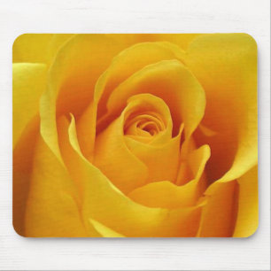 Big Yellow Rose Mouse Mat