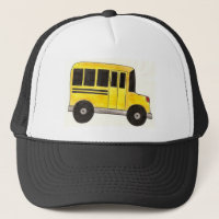Big Yellow School Bus Driver Buses Teacher