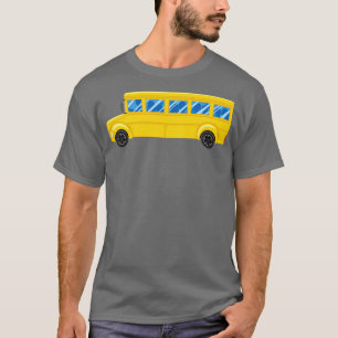 Big Yellow School Bus Driver taking kids back to s T-Shirt