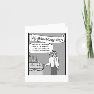Big Yikes Holiday Card: Hanukkah, O Hanukkah Thank You Card