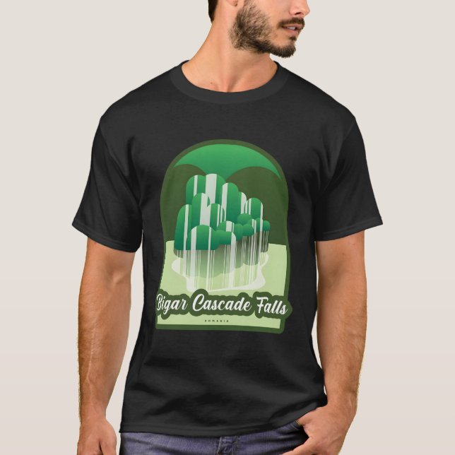 Bigar Cascade Falls � Romania  T-Shirt (Front)