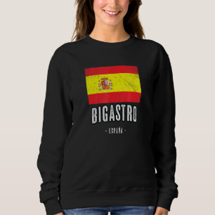 Bigastro Spain Es Flag City Bandera Ropa Sweatshirt