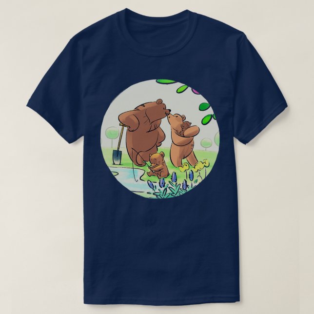BigBear Family  T-Shirt (Design Front)