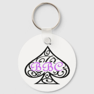 BigBlackCock Queen Of Spades Key Ring