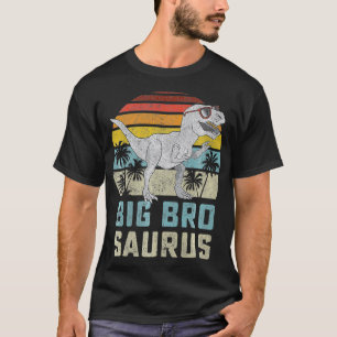 Bigbrosaurus T Re Dinosaur Big Bro Saurus Brother  T-Shirt