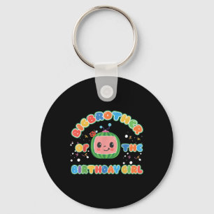 Bigbrother Of The Birthday Girl Melon Family Match Key Ring