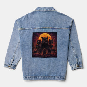bigcat denim jacket