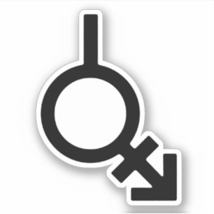 Bigender Androgyne and Neutrois Gender Symbol