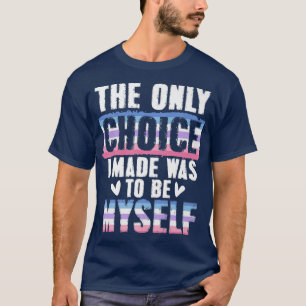 Bigender Flag Coming Out LGBTQ Queer Gay Pride Bi  T-Shirt