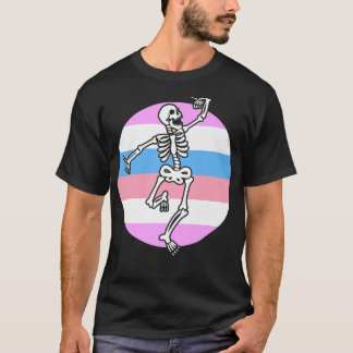 Bigender  Gay Skeleton  Nonbinary Gender  T-Shirt