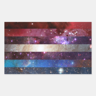 Bigender nebula flag stickers