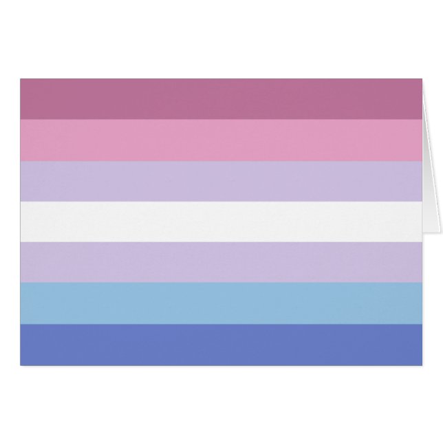 Bigender Pride (Front Horizontal)