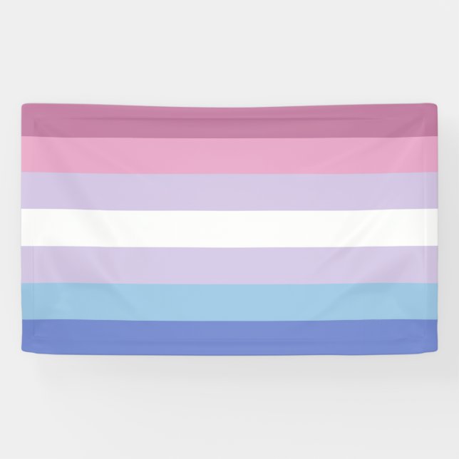 Bigender Pride Banner (Horizontal)