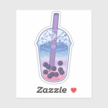 Bigender Pride Flag Boba