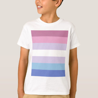 bigender pride flag T-Shirt